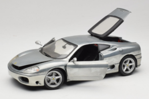 Ferrari 360 Modena Chroomzilver Hot Wheels 1:18 27774 Metaal — afbeelding 2 van 8