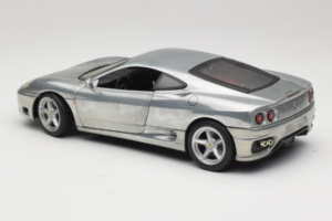 Ferrari 360 Modena Chroomzilver Hot Wheels 1:18 27774 Metaal — afbeelding 7 van 8