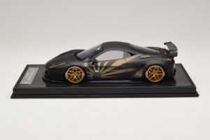 Ferrari 458 LB Works Matt Black BBA 1:18 REMC037 Hars