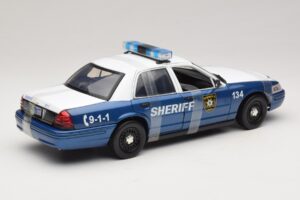 Ford Crown Victoria Police Interceptor The Walking Dead Greenlight 1:18 12957 Metaal — afbeelding 2 van 6