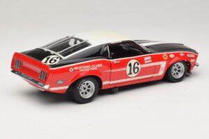 Ford Mustang Boss 302 #16 Bud Moore Engineering G. Follmer Trans-Am 1969 OEM 1:18 FORD006 Metaal — afbeelding 3 van 8