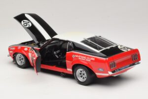 Ford Mustang Boss 302 #16 Bud Moore Engineering G. Follmer Trans-Am 1969 OEM 1:18 FORD006 Metaal — afbeelding 5 van 8
