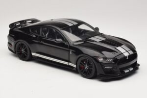 Ford Mustang Shelby GT500 S550 Zwart IXO 1:18 U18RDC002-FO Metaal — afbeelding 6 van 8