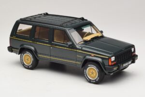 Jeep Cherokee XJ Limited Dark Hunter Green Otto 1:18 OT1340 Hars — afbeelding 4 van 6