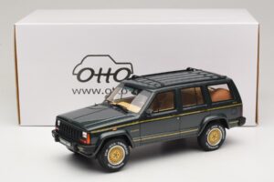 Jeep Cherokee XJ Limited Dark Hunter Green Otto 1:18 OT1340 Hars — afbeelding 6 van 6