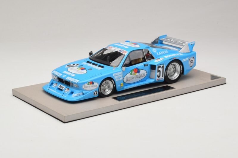 Lancia Beta Montecarlo Turbo #51 H. Heyer DRM Zolder 1980 Top Marques 1:18 CK920188 Hars