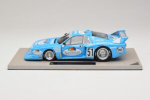 Lancia Beta Montecarlo Turbo #51 H. Heyer DRM Zolder 1980 Top Marques 1:18 CK920188 Hars — afbeelding 3 van 6