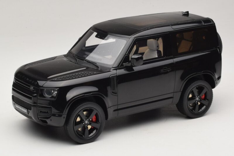 Land Rover Defender 90 L663 P400 X-Dynamic HSE Santorini Black GT Spirit 1:18 GT992 Hars