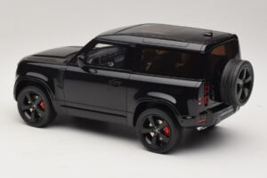 Land Rover Defender 90 L663 P400 X-Dynamic HSE Santorini Black GT Spirit 1:18 GT992 Hars — afbeelding 5 van 6