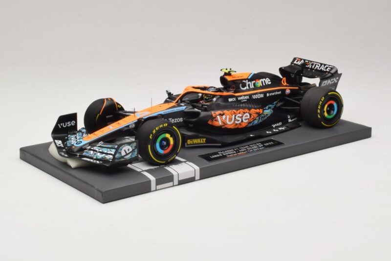 McLaren MCL36 #4 L. Norris Abu Dhabi GP 2022 Minichamps 1:18 537224004 Hars