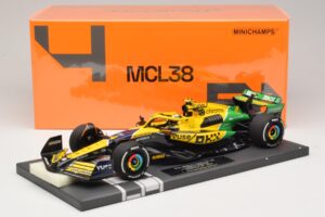 McLaren MCL38 #4 L. Norris Monaco GP Winner 2024 Minichamps 1:18 537242604 Hars — afbeelding 7 van 7
