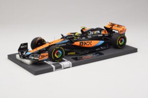 McLaren MCL60 #4 L. Norris 2nd Place Hungarian GP 2023 Minichamps 1:18 537233004 Hars