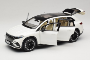Mercedes EQS SUV X296 Manufaktur Diamond White NZG 1:18 B66960590 Metaal — afbeelding 2 van 8
