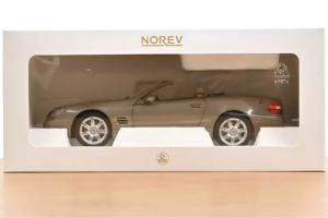 Mercedes SL500 R230 Travertine Beige Norev 1:18 183843 Metaal — afbeelding 2 van 2