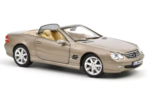 Mercedes SL500 R230 Travertine Beige Norev 1:18 183843 Metaal