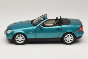 Mercedes SLK R170 Vivianite Green Norev 1:18 183021 Metaal — afbeelding 6 van 10