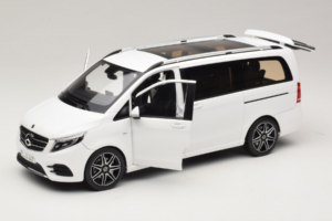 Mercedes V-Class W447 AMG Line Wit Norev 1:18 183876 Metaal — afbeelding 2 van 8