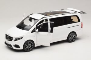 Mercedes V-Class W447 AMG Line Wit Norev 1:18 183876 Metaal — afbeelding 2 van 8