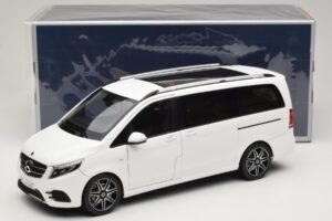 Mercedes V-Class W447 AMG Line Wit Norev 1:18 183876 Metaal — afbeelding 8 van 8
