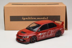 Mitsubishi Lancer Evolution IX MR Fast & Furious Rood Ignition Model 1:18 2374 Hars — afbeelding 6 van 6