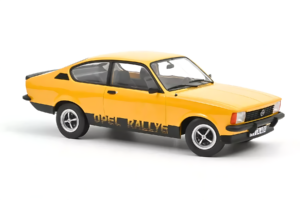 Opel Kadett C Rallye 2.0E Brilliant Ochre Norev 1:18 183659 Metaal