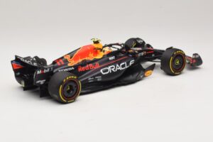 Oracle Red Bull Racing RB19 S. Perez Abu Dhabi GP 2023 Minichamps 1:18 110232311 Hars — afbeelding 2 van 7
