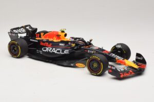 Oracle Red Bull Racing RB19 S. Perez Abu Dhabi GP 2023 Minichamps 1:18 110232311 Hars — afbeelding 4 van 7