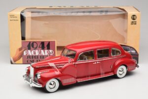 Packard Super Eight One-Eighty Rood Greenlight 1:18 12971 Metaal — afbeelding 6 van 6