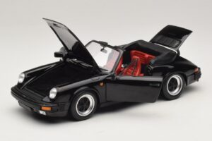 Porsche 911 3.2 Carrera Cabriolet Zwart Minichamps 1:18 100063035 Metaal — afbeelding 2 van 8