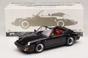 Porsche 911 3.2 Carrera Cabriolet Zwart Minichamps 1:18 100063035 Metaal — afbeelding 8 van 8
