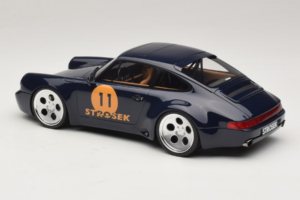 Porsche 911 964 Strosek Mega 30 Sea Blue GT Spirit 1:18 GT969 Hars — afbeelding 5 van 6