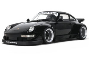 Porsche 911 993 RWB Zwart GT Spirit 1:18 GT587 Hars
