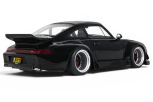 Porsche 911 993 RWB Zwart GT Spirit 1:18 GT587 Hars — afbeelding 2 van 5