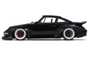 Porsche 911 993 RWB Zwart GT Spirit 1:18 GT587 Hars — afbeelding 3 van 5