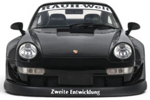 Porsche 911 993 RWB Zwart GT Spirit 1:18 GT587 Hars — afbeelding 4 van 5