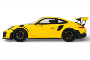 Porsche 911 GT2 RS 991.2 Nurburgring Lap Record Geel GT Spirit 1:18 GT972 Hars — afbeelding 3 van 5