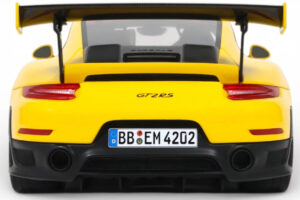 Porsche 911 GT2 RS 991.2 Nurburgring Lap Record Geel GT Spirit 1:18 GT972 Hars — afbeelding 5 van 5