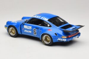Porsche 911 RSR #6 Wallys Jeans Nurburgring 1974 Spark 1:18 18S088 Hars — afbeelding 5 van 6