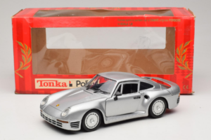 Porsche 959 Zilver Tonka 1:18 22213 Metaal — afbeelding 8 van 8