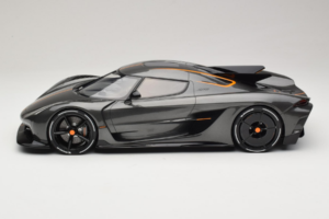 Koenigsegg Jesko Absolut 0-400-0 km/h Record Graphite Grey GT Spirit 1:18 GT575 Hars — afbeelding 3 van 6