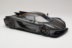 Koenigsegg Jesko Absolut 0-400-0 km/h Record Graphite Grey GT Spirit 1:18 GT575 Hars — afbeelding 4 van 6