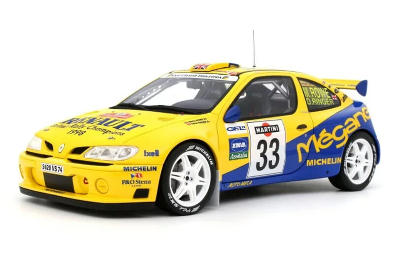 Renault Megane Maxi #33 P. Bugalski / J-P. Chiaroni Rally Sanremo 1998 Otto 1:18 OT1195 Hars
