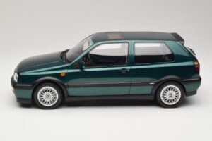 Volkswagen Golf Mk3 VR6 Carat Dragon Green Otto 1:12 G099 Hars — afbeelding 3 van 6