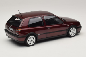 Volkswagen Golf VR6 Mk3 Indian Red Gelimiteerde Editie Norev 1:18 188505 Metaal — afbeelding 3 van 8
