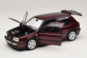 Volkswagen Golf VR6 Mk3 Indian Red Gelimiteerde Editie Norev 1:18 188505 Metaal — afbeelding 2 van 8