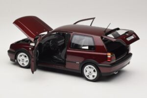 Volkswagen Golf VR6 Mk3 Indian Red Gelimiteerde Editie Norev 1:18 188505 Metaal — afbeelding 5 van 8