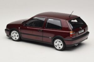 Volkswagen Golf VR6 Mk3 Indian Red Gelimiteerde Editie Norev 1:18 188505 Metaal — afbeelding 7 van 8
