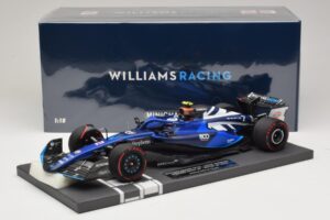 Williams Racing FW45 L. Sargeant British GP 2023 Minichamps 1:18 117231102 Hars — afbeelding 7 van 7