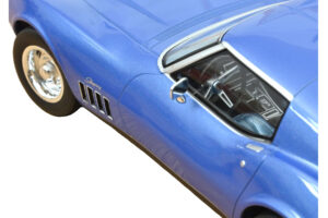 Chevrolet Corvette C3 Le Mans Blue Norev 1:18 189034 Metaal — afbeelding 3 van 3