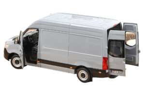 Mercedes Sprinter Grijs Norev 1:18 183042 Metaal — afbeelding 3 van 6
